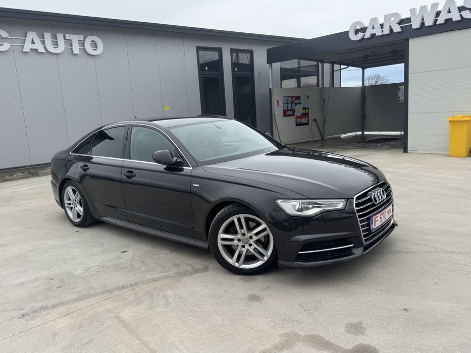 Audi A6 2017 S line plus/automat/clima 4 zone/navi mare/piele/rate/gar
