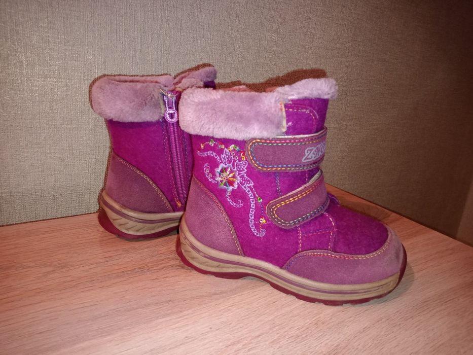 Сапожки зимние для девочки