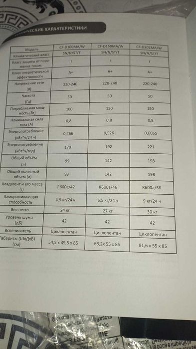 Морозильная камера