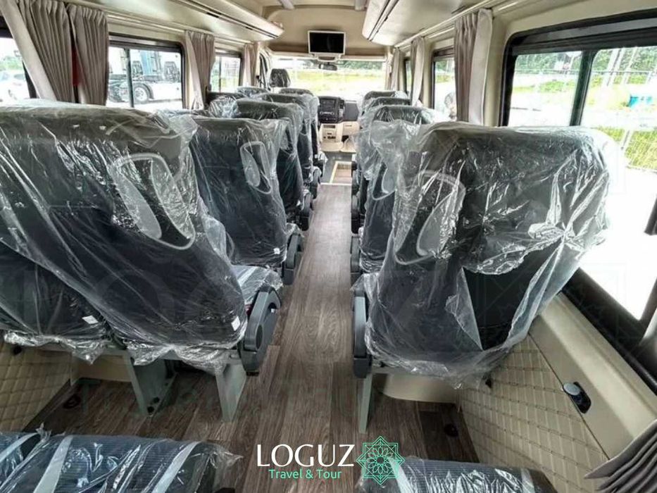Microbus 14-21 paxes in Bukhara 7pir Excursions Tours comfort safety