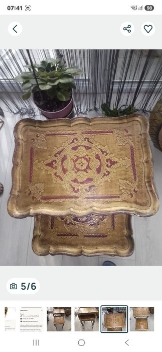 Vand masute in stil florentine