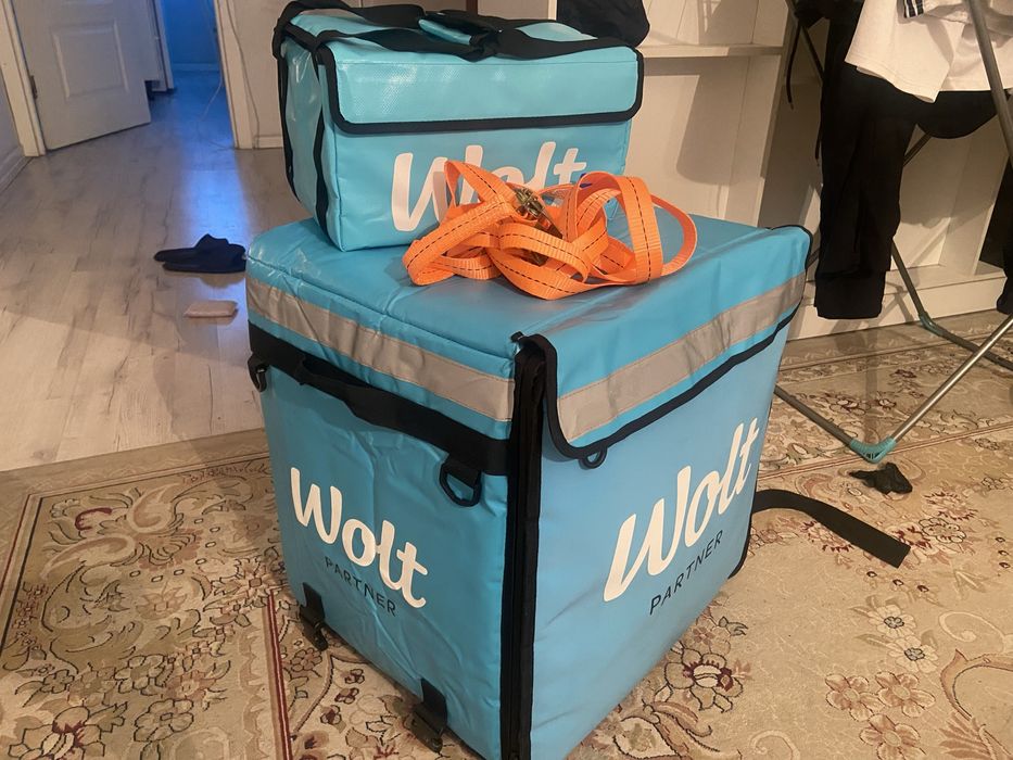 Термосумка Wolt комплект для курьера