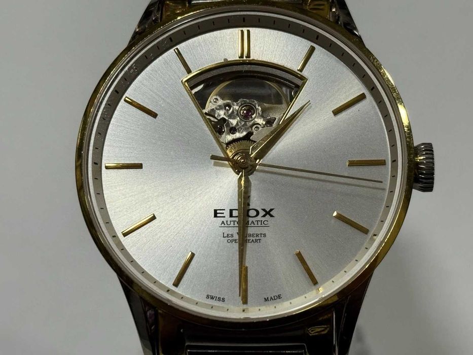 Мъжки Часовник EDOX Les Vauberts Men’s Automatic Dress Watch