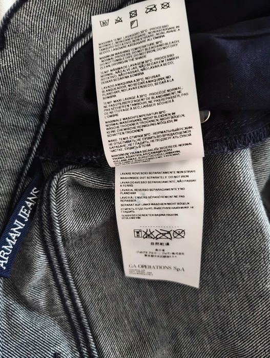 Мъжки дънки Armani Jeans размер 32/34