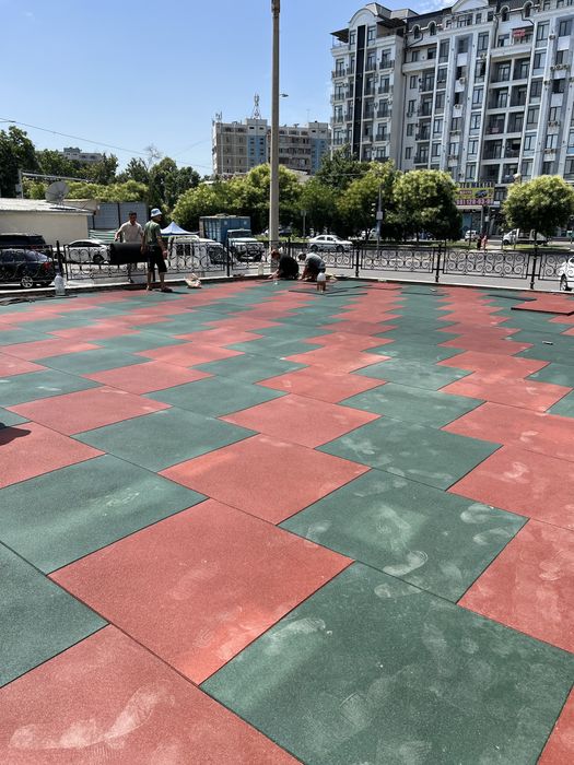 Резиновое покрытия  наливной резина копламаси  rezinoviy pokritiya