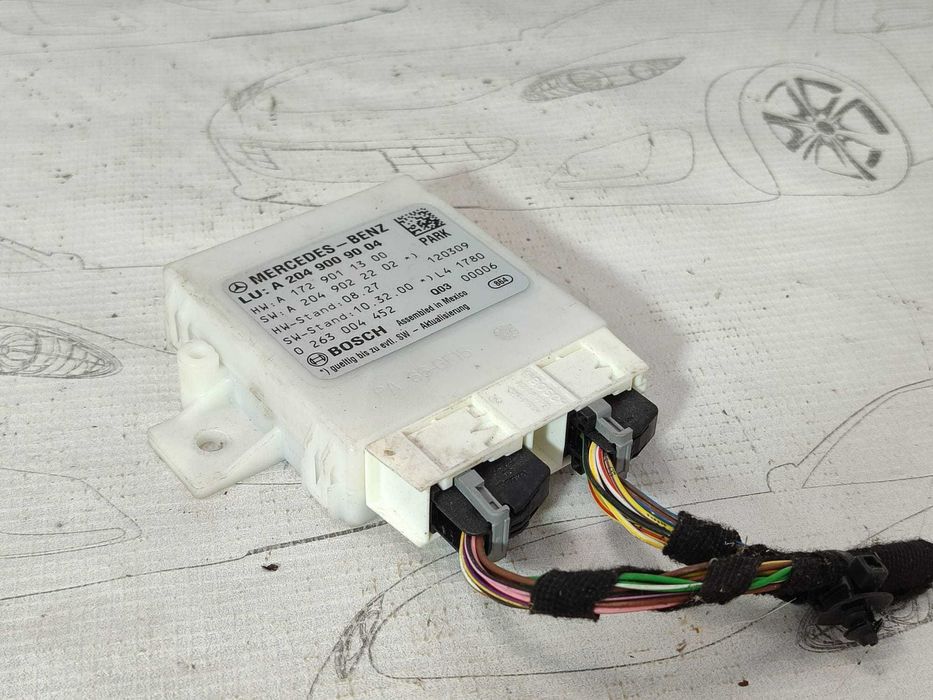 Unitate control senzori parcare Mercedes-Benz C W204 COD: A2049009004 2012 / [2007-2014] / (5G3)