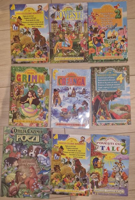 Carti pentru copii - romana - engleza