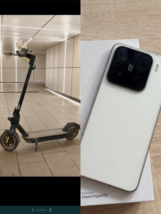 Xiaomi 15цена270 и ninbot g30 max