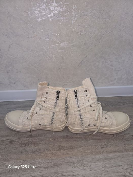 Rick Owens Ramones white.