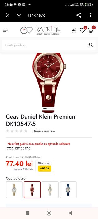 Ceas de damă Daniel Klein Premium