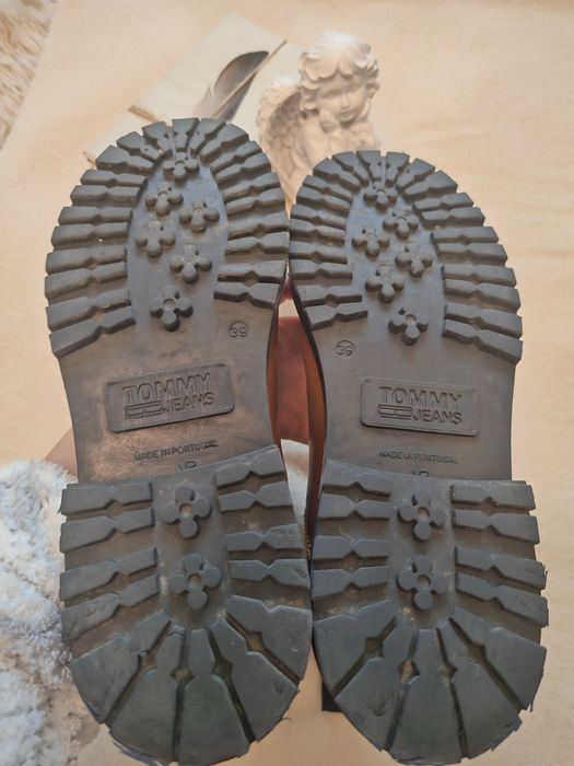 Ghete piele tommy hilfiger