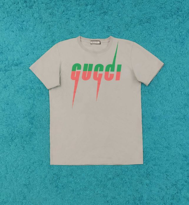 Tricou Gucci Blade Light Grey