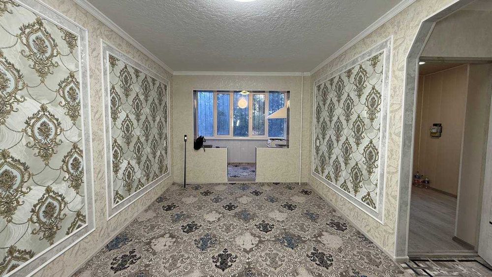 Киргили  Рухсор радио 1 қаватда 2 хонали квартира сотилади.ID: 1608