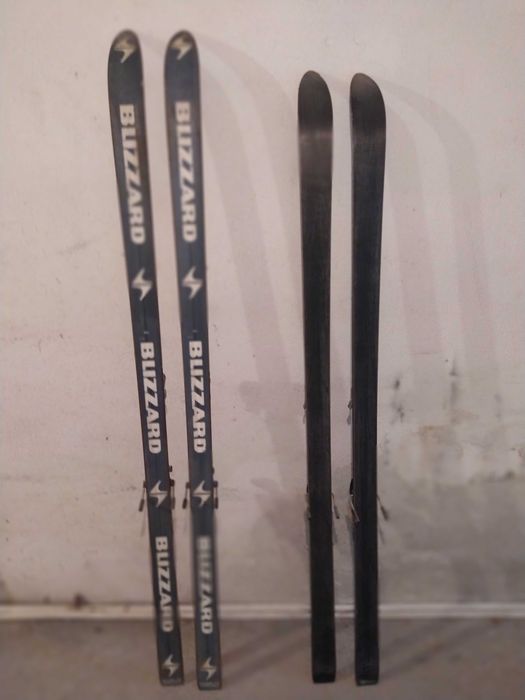 Запазени ски BLIZZARD 182 см и MLADOST SPORT 170 см с автомати MARKER