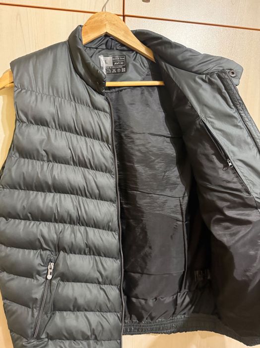 Тъмно сив Елек. Чисто нов! Размер L