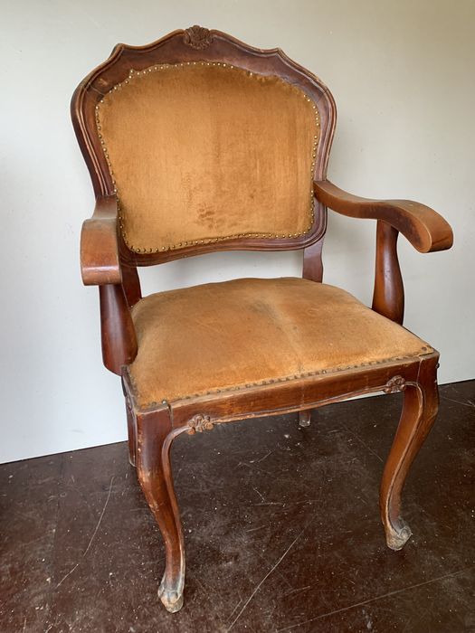 Стол масив дърво ретро столове - антикварен стил