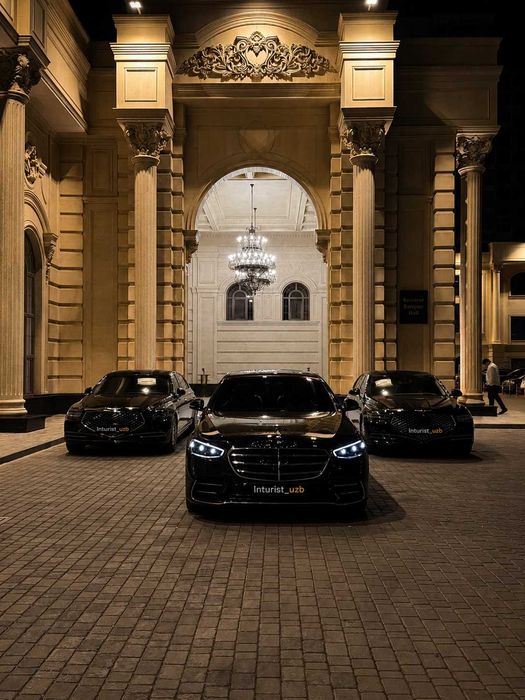 Mercedes-Benz S-Class W223 haydovchi bilan | To'y| Kortej| Delegatsiya