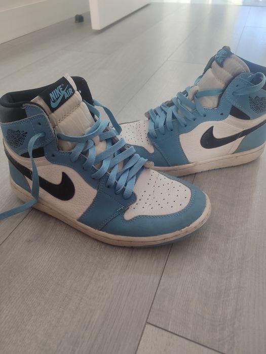 Кроссовки Air Jordan 1 Retro High OG "Obsidian" осенние покупал за 30к