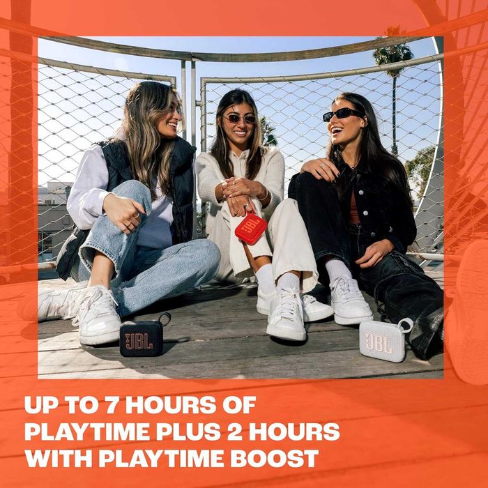 JBL GO 4 BLACK Bluetooth тонколона