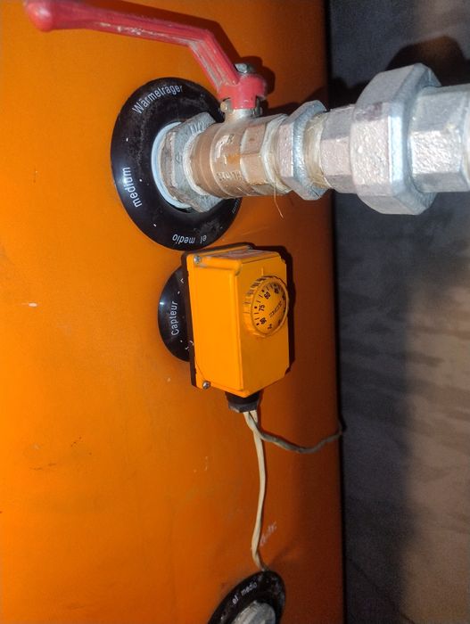 Puffer Ferroli  800 litri  Vas expansiune, Pompa circulatie, Termostat