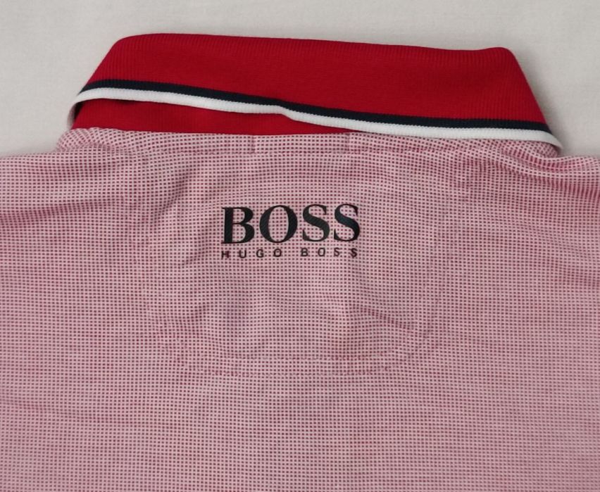 Hugo Boss Polo Shirt оригинална тениска M Бос памучна поло фланелка