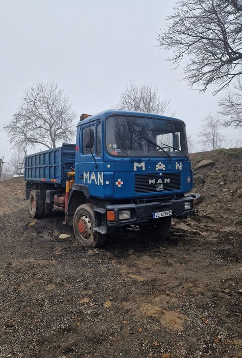 Vând camion MAN 4X4