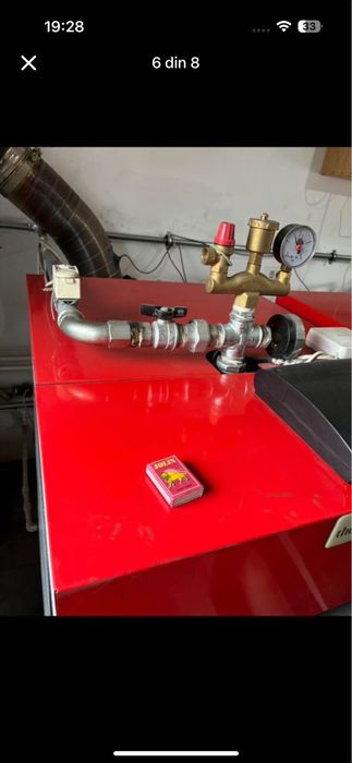 Centrala lemn si peleti 60 kw