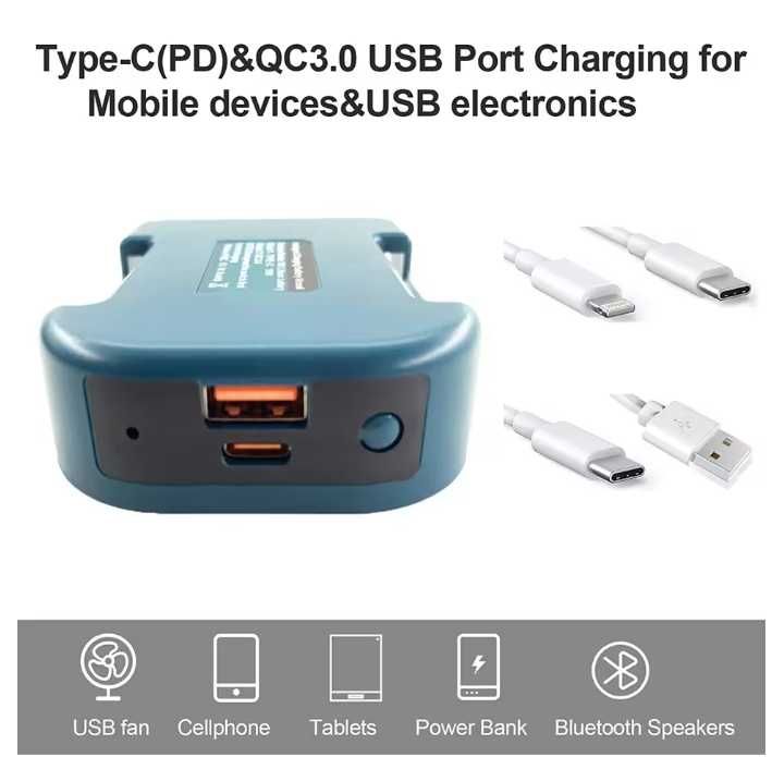 Adaptor pentru incarcator telefon baterie Makita