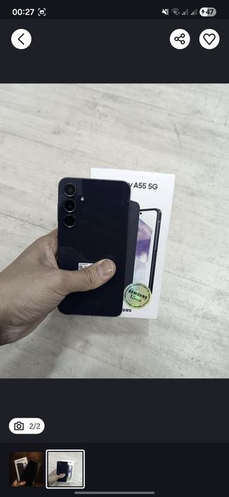 Samsung a55 8ram 256gb