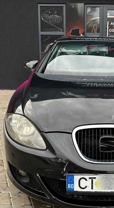 Capace oglinzi Seat Leon 2 MK2 Ibiza 4 MK4 model Batman negru lucios