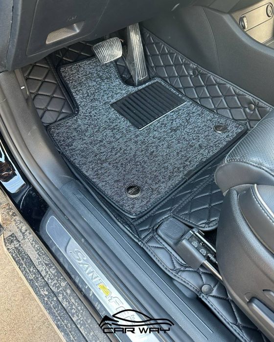 9D polik / коврики для Hyundai Santafe