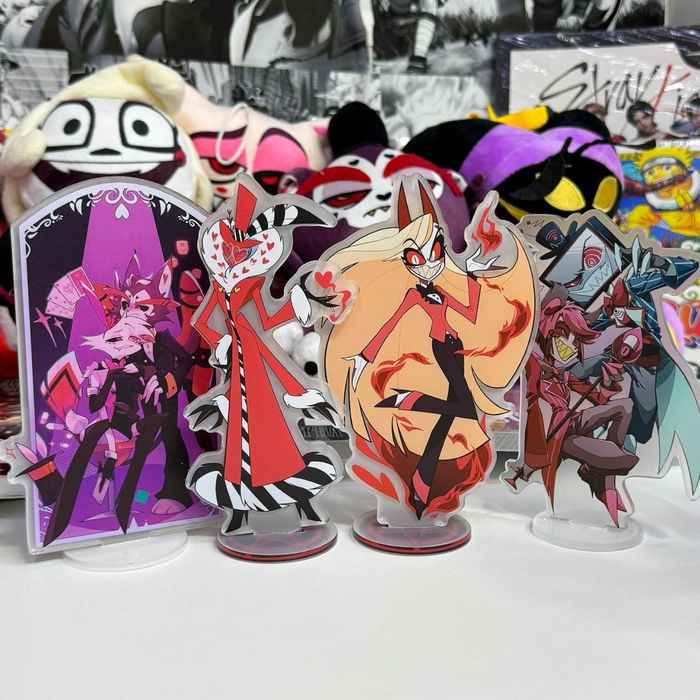 Отель Хазбин игрушки Фигурки пины брелки