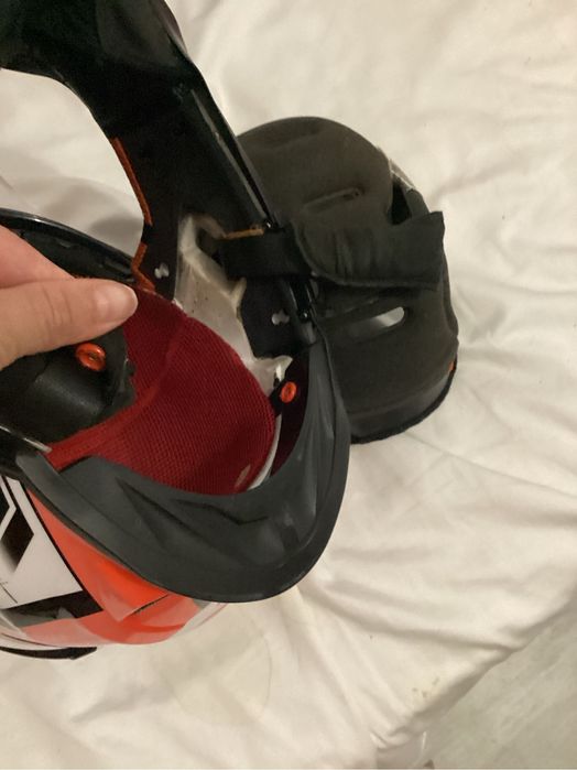 Cască motocross / enduro MTB LS2 Pioneer mărimea M – interior detașabil