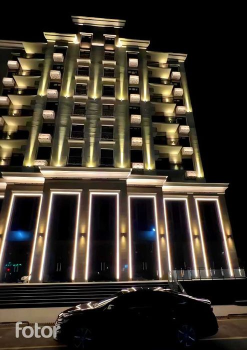 Фасадное освещения ,Фасадни ёртиш ишлари