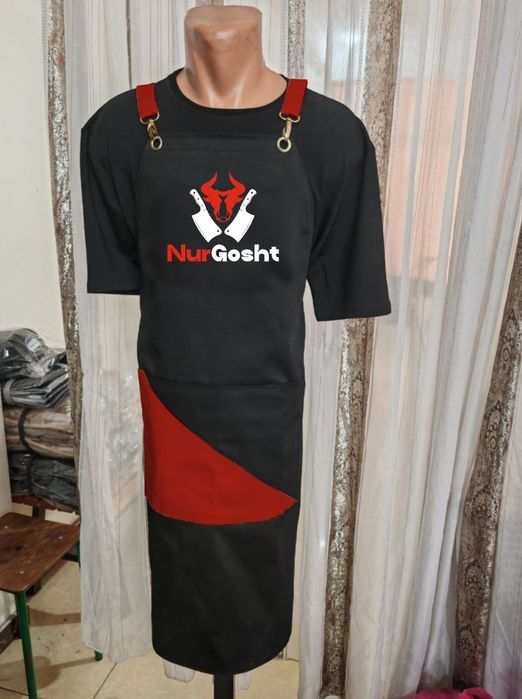 Фартуки на заказ с логотипом вашей компании.