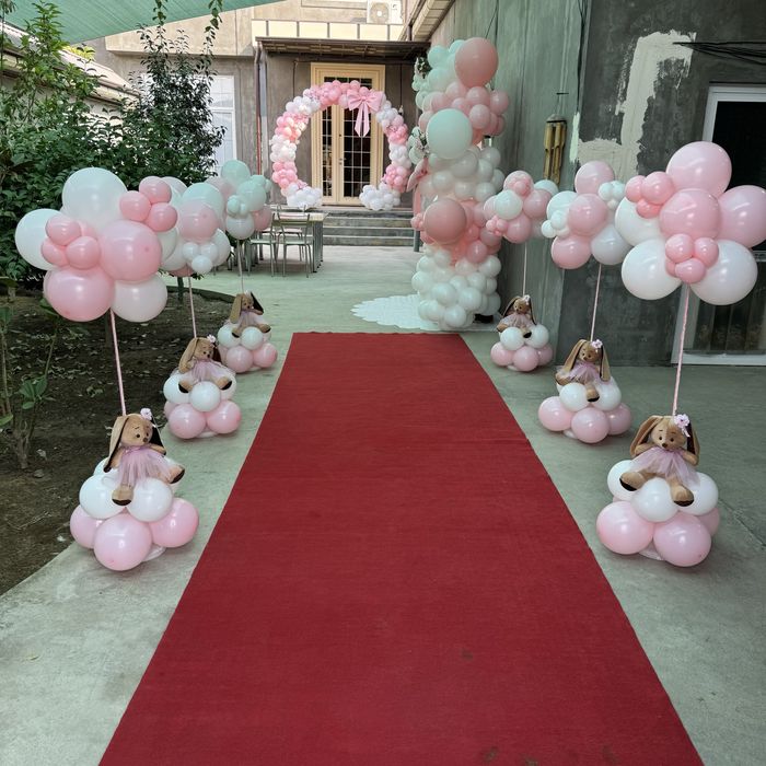 ОФОРМЛЕНИЕ ФОТОЗОН шарами на мероприятия, выписку из роддома