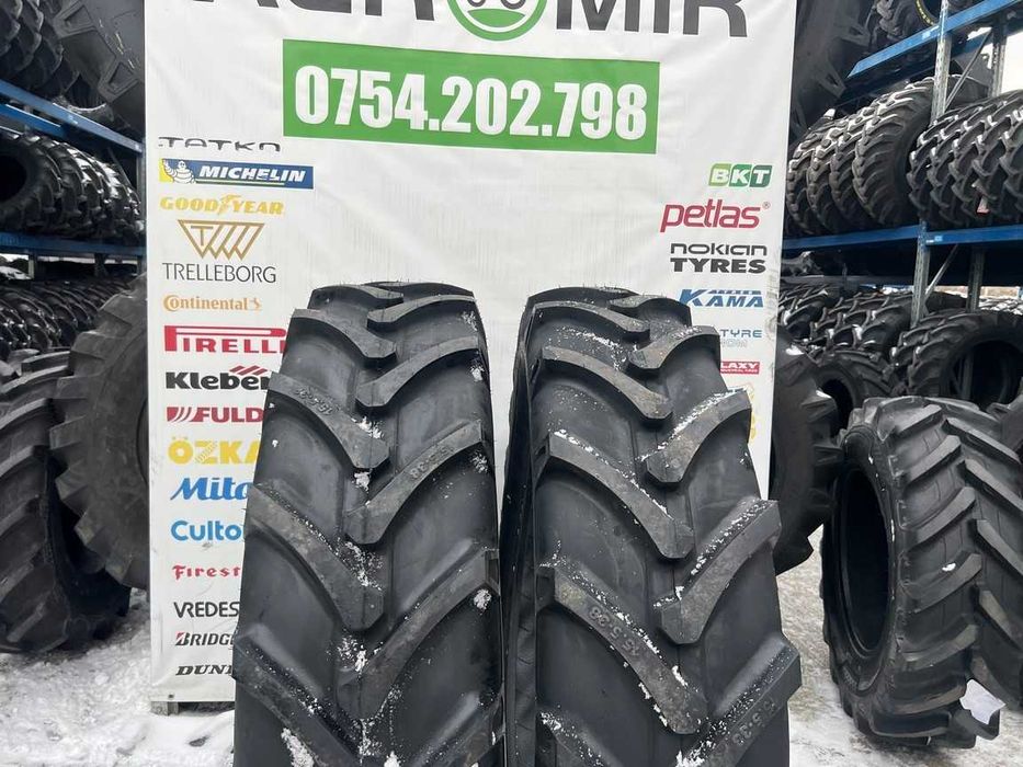 Cauciucuri marca FORERUNNER 15.5-38 cu 12 pliuri pentru tractor
