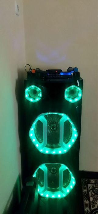 Колонка с микрофоном