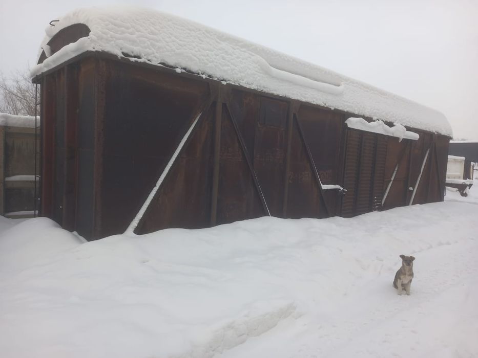 Продам корпус вагона полностью железный