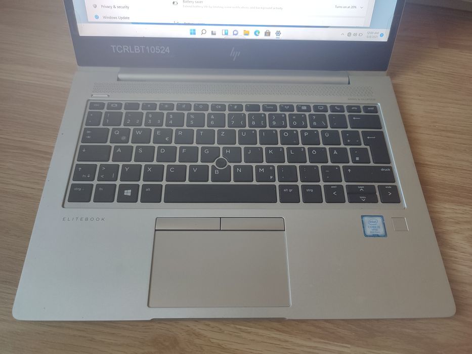 Laptop HP Elitebook 830 G5 - i5-8350u/ 12gb ddr4/ SSD 256Gb/Baterie Ok