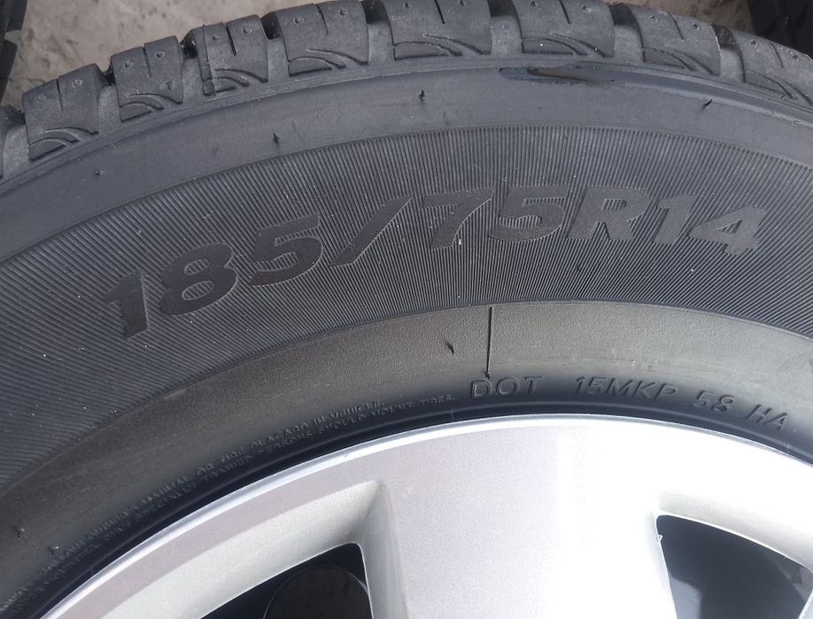 Шины с диском на Кобальт