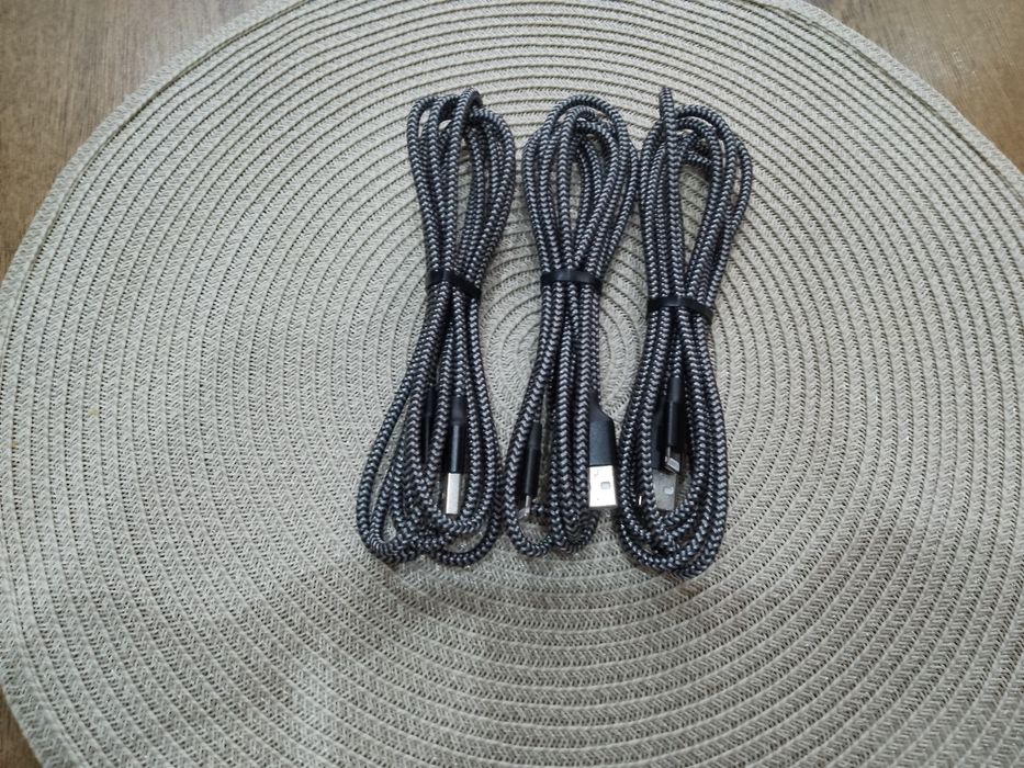 3 бр. Lightning кабели RAVIAD – 2 метра