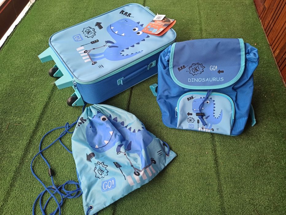 Vand set troler, ghiozdan, rucsac copii