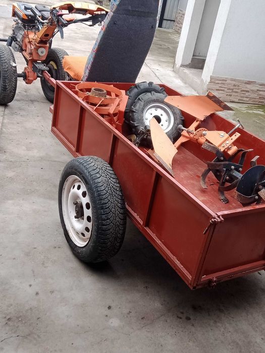 Motocultor Ruris 8,5 cai, la pachet