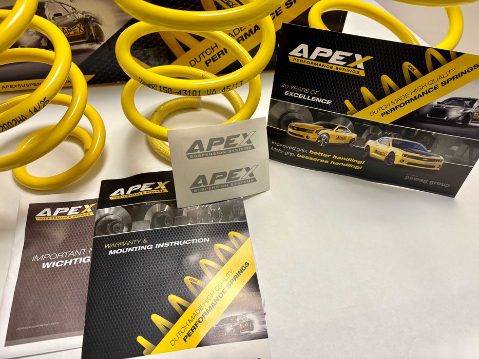 Спортни пружини APEX за Renault Clio III Фейслифт – 30 мм (150-4310)