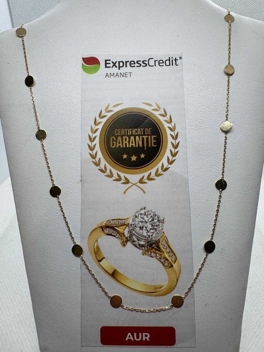 Lant din aur 14k (67928.4/ 10 Pacurari 1) Garantie 2 ani!