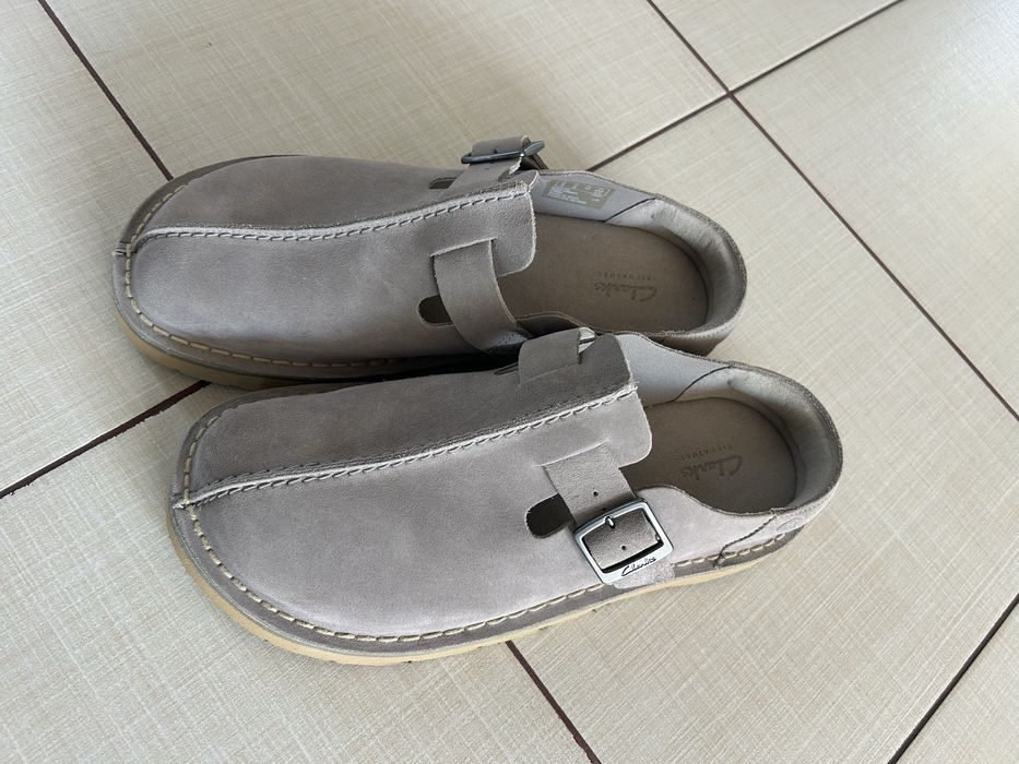 Papuci Clarks nr.42 gri,NOi