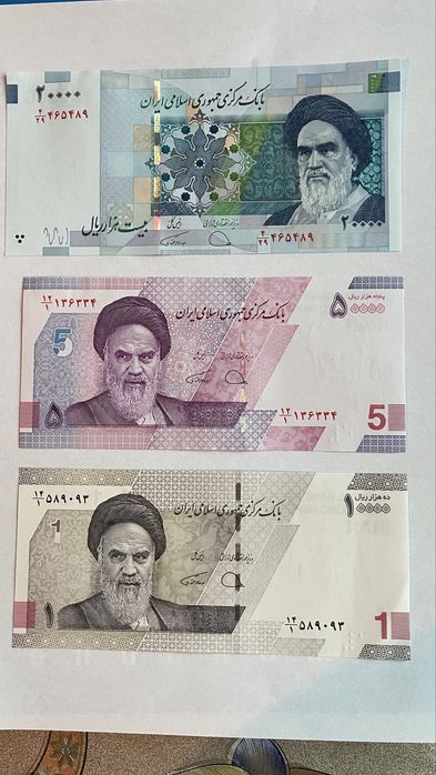 6 bancnote Iran stare absolut necirculata
