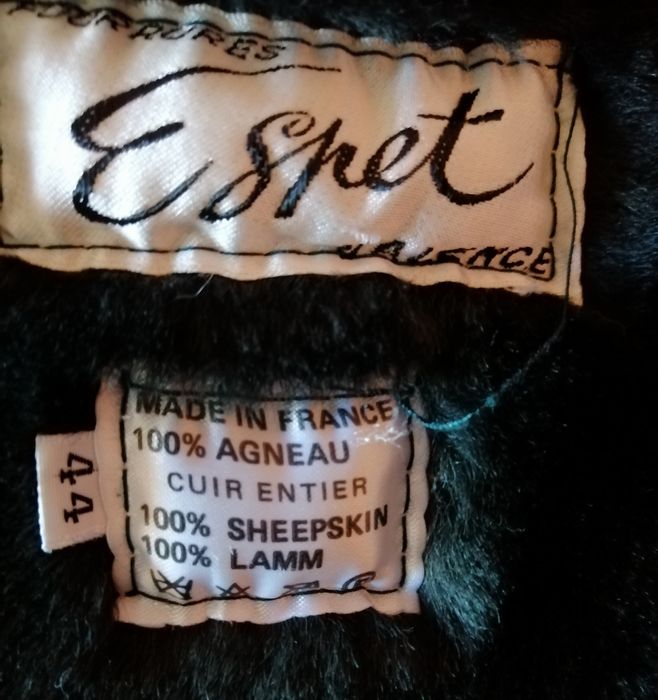 Зимна шуба от набук-лама