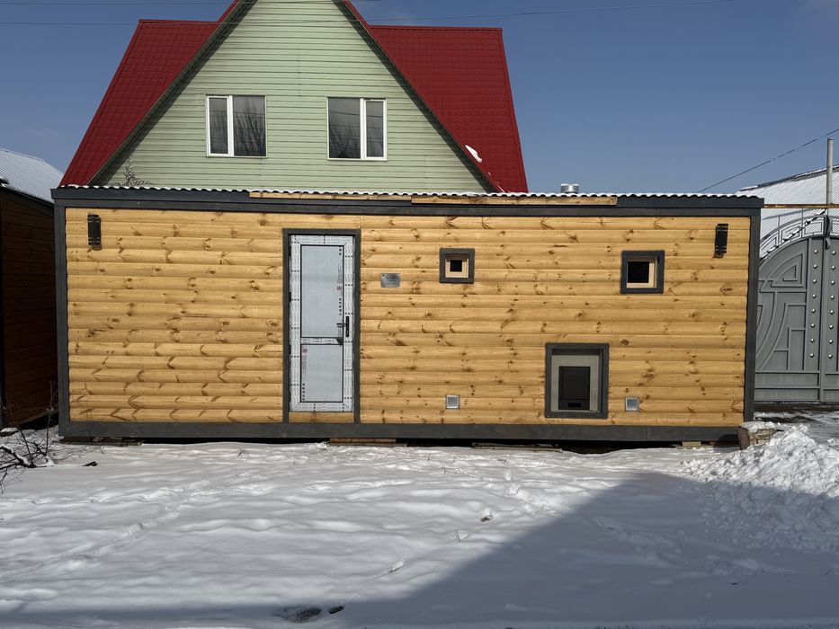 Мобильная баня модульная баня